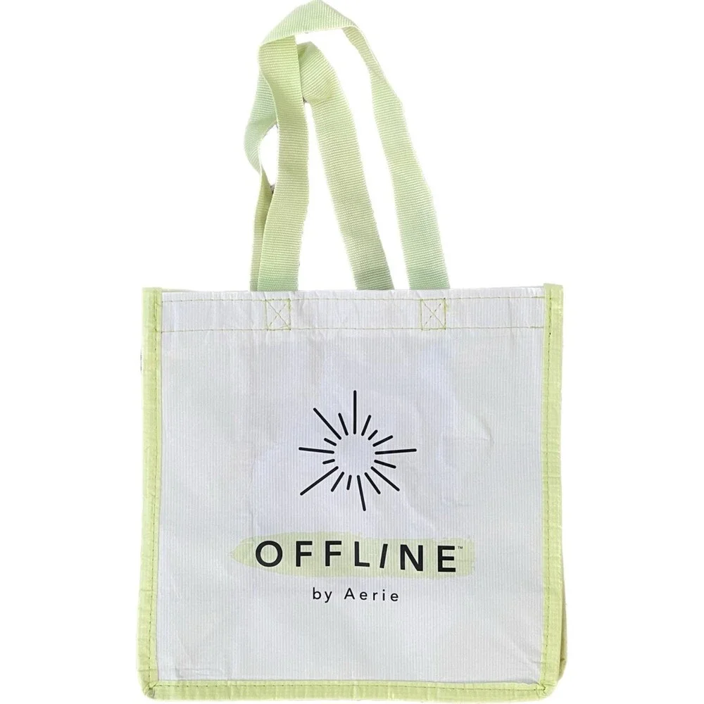 Offline by Aerie | Green Small Reusable Shopping Bag